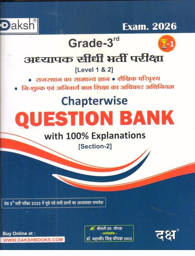 DAKSH 3rd GRADE L-1&2 QUESTION BANK