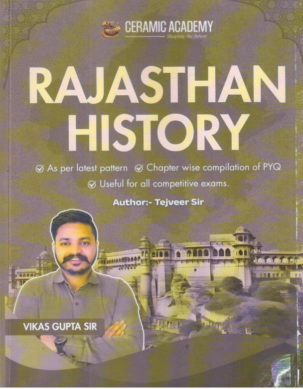 CERAMIC RAJASTHAN HISTORY BY VIKAS GUPTA SIR (ENGLISH MEDIUM)