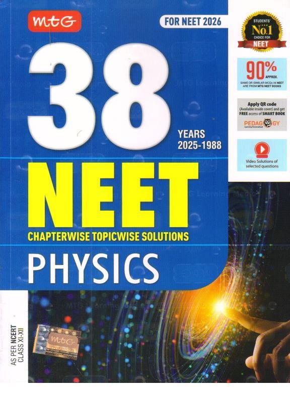 MTG NEET 38 YEARS PHYSICS PAPER 1988-2025 ENGLISH MEDIUM
