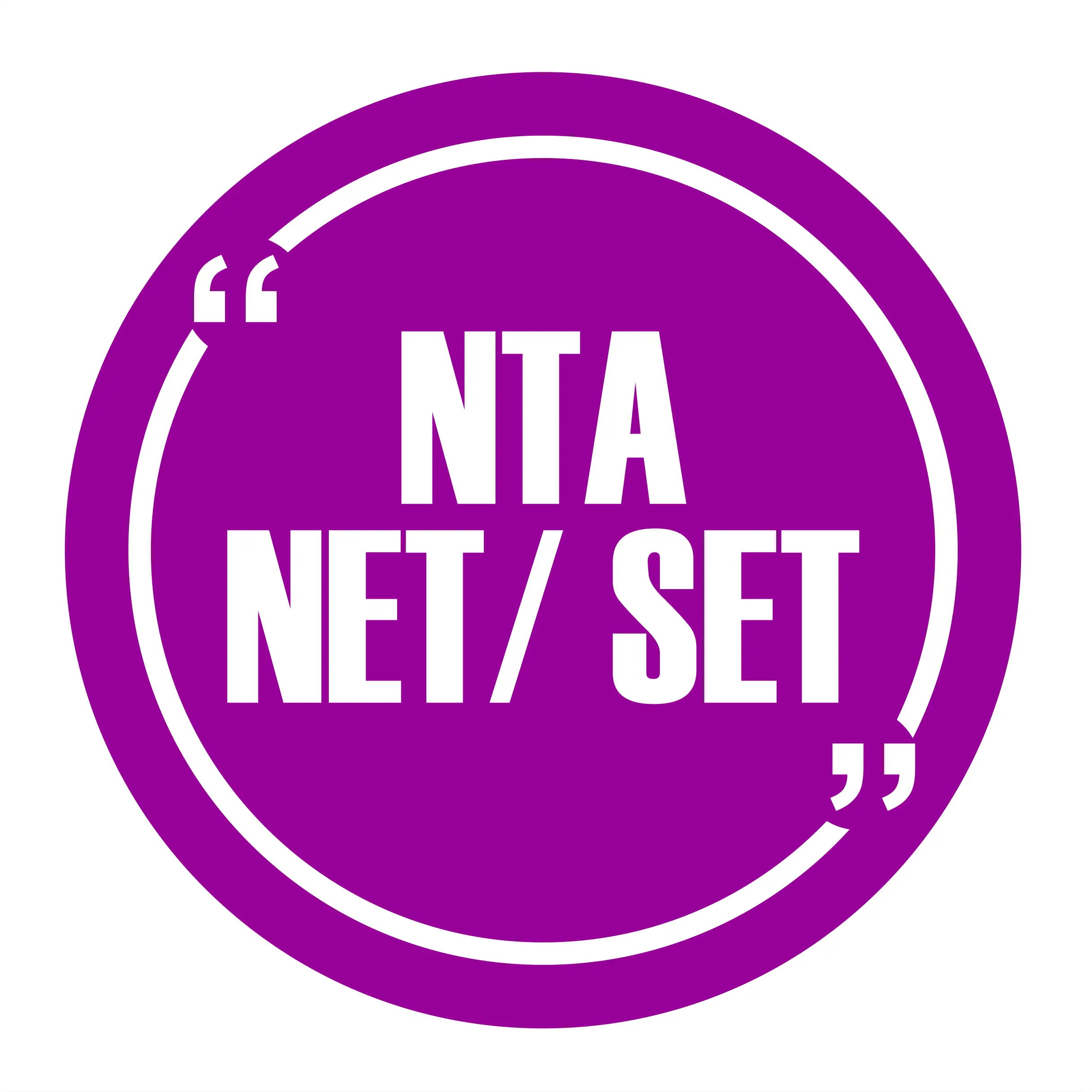 NTA NET/ SET